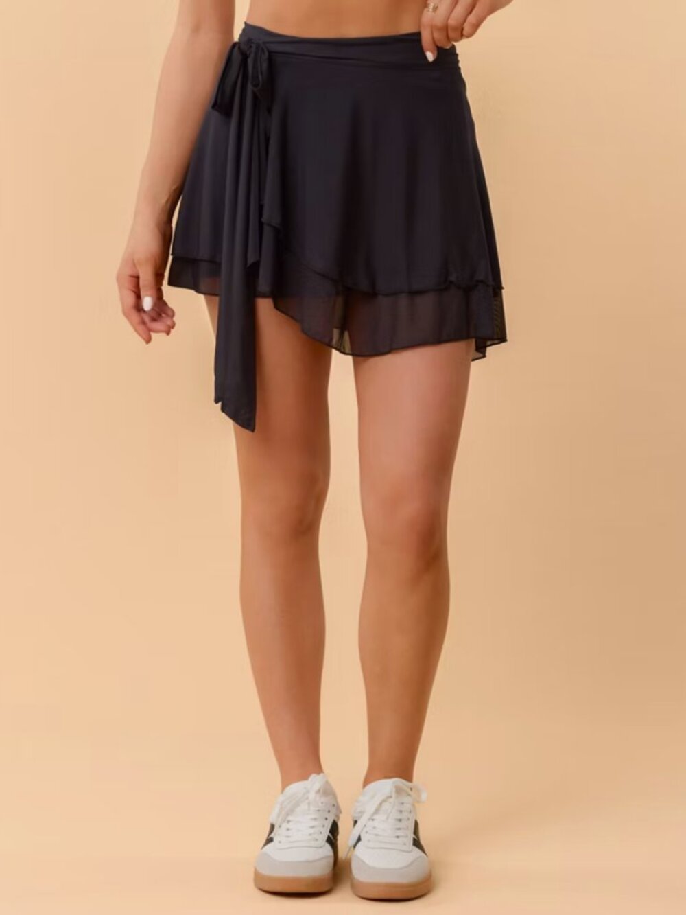 Blogilates Women's Dance Studio Wrap Skort - Black S